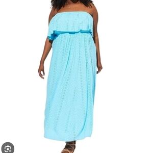 Pre-owned Torrid Light Blue Garment